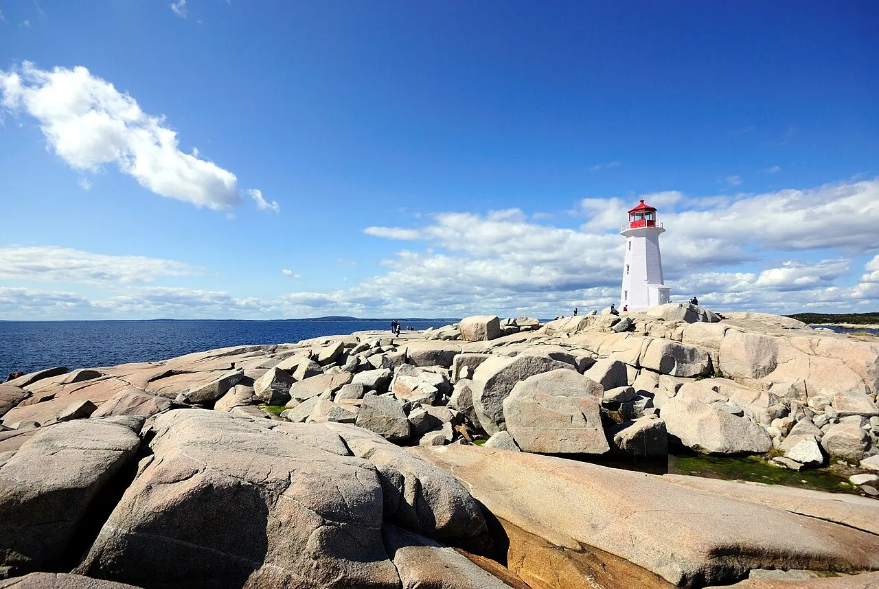 Peggys Point Lighthouse, Peggy's Cove, Nova Scotia, Canada