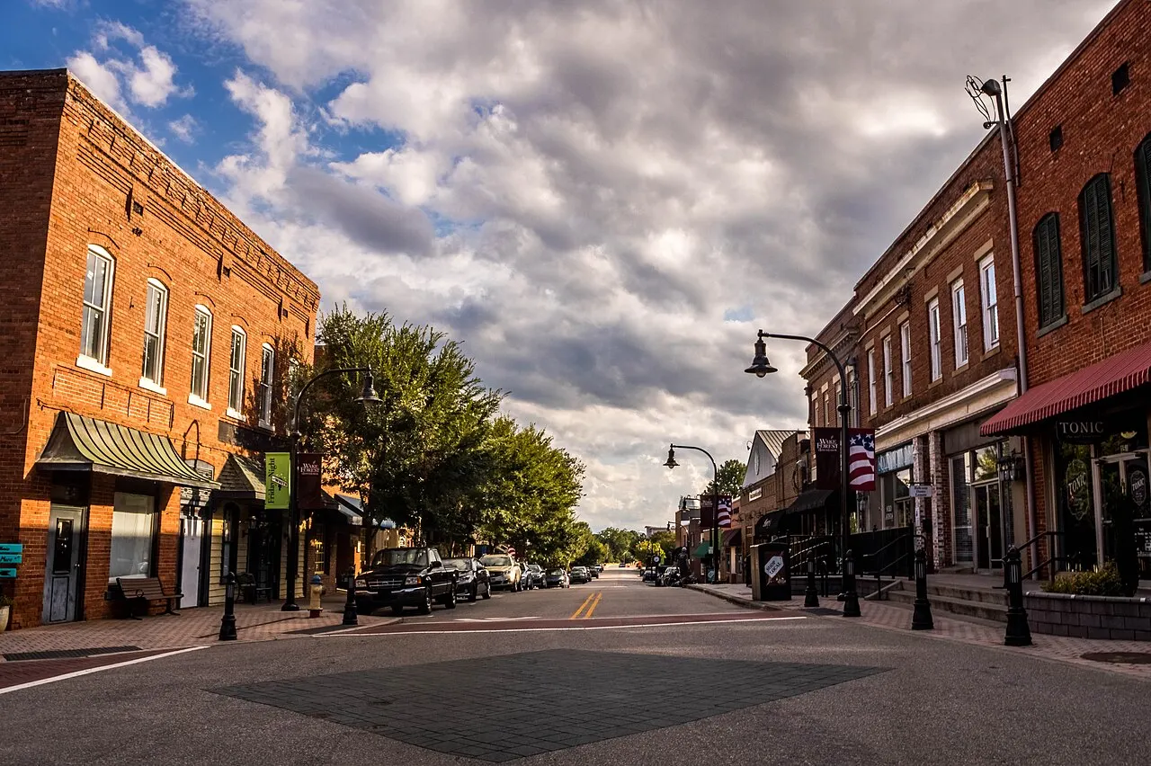 Downtown Wake Forest, Wake Forest, North Carolina, United States