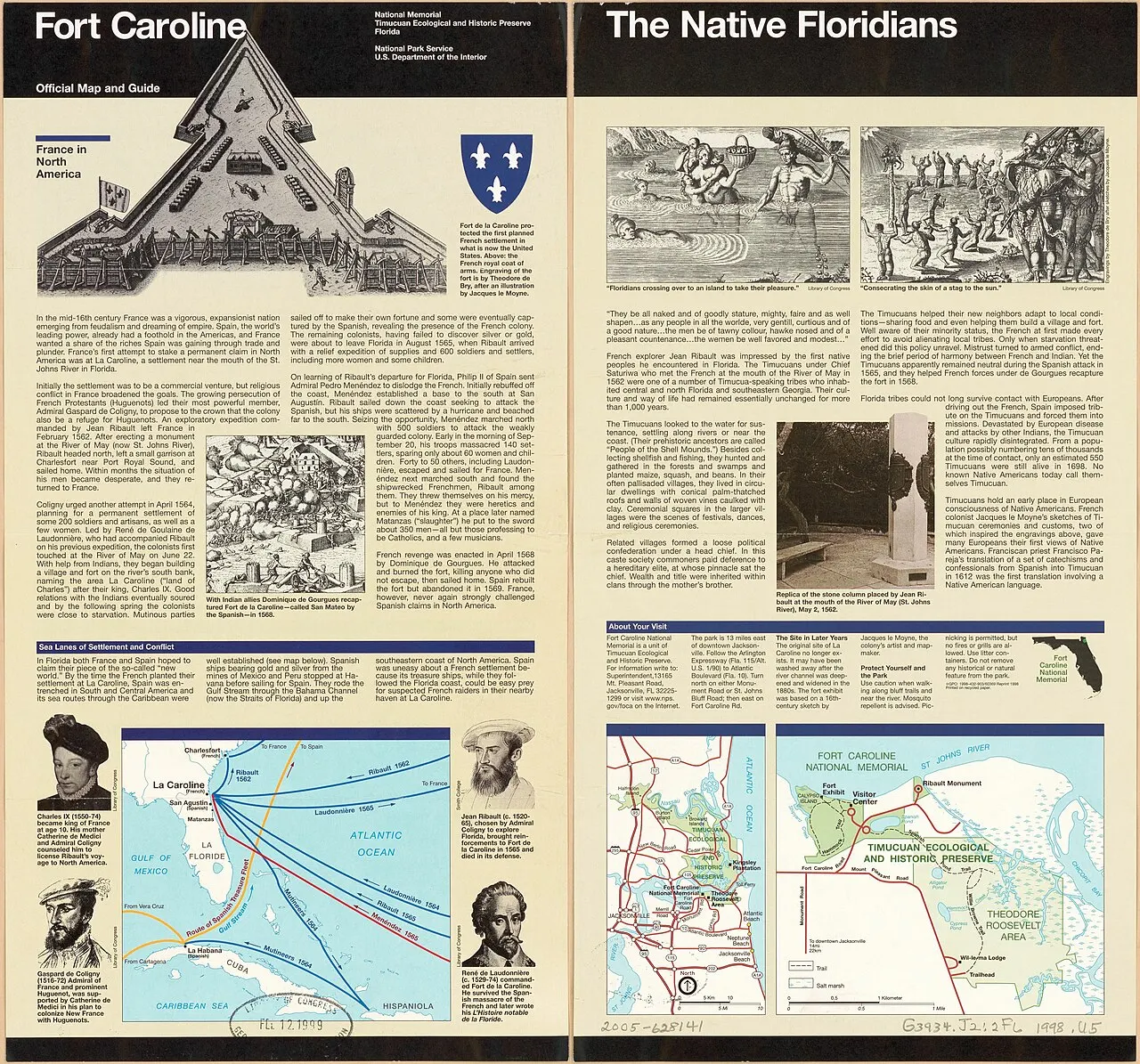 Fort Caroline National Memorial, Jacksonville, Florida, United States