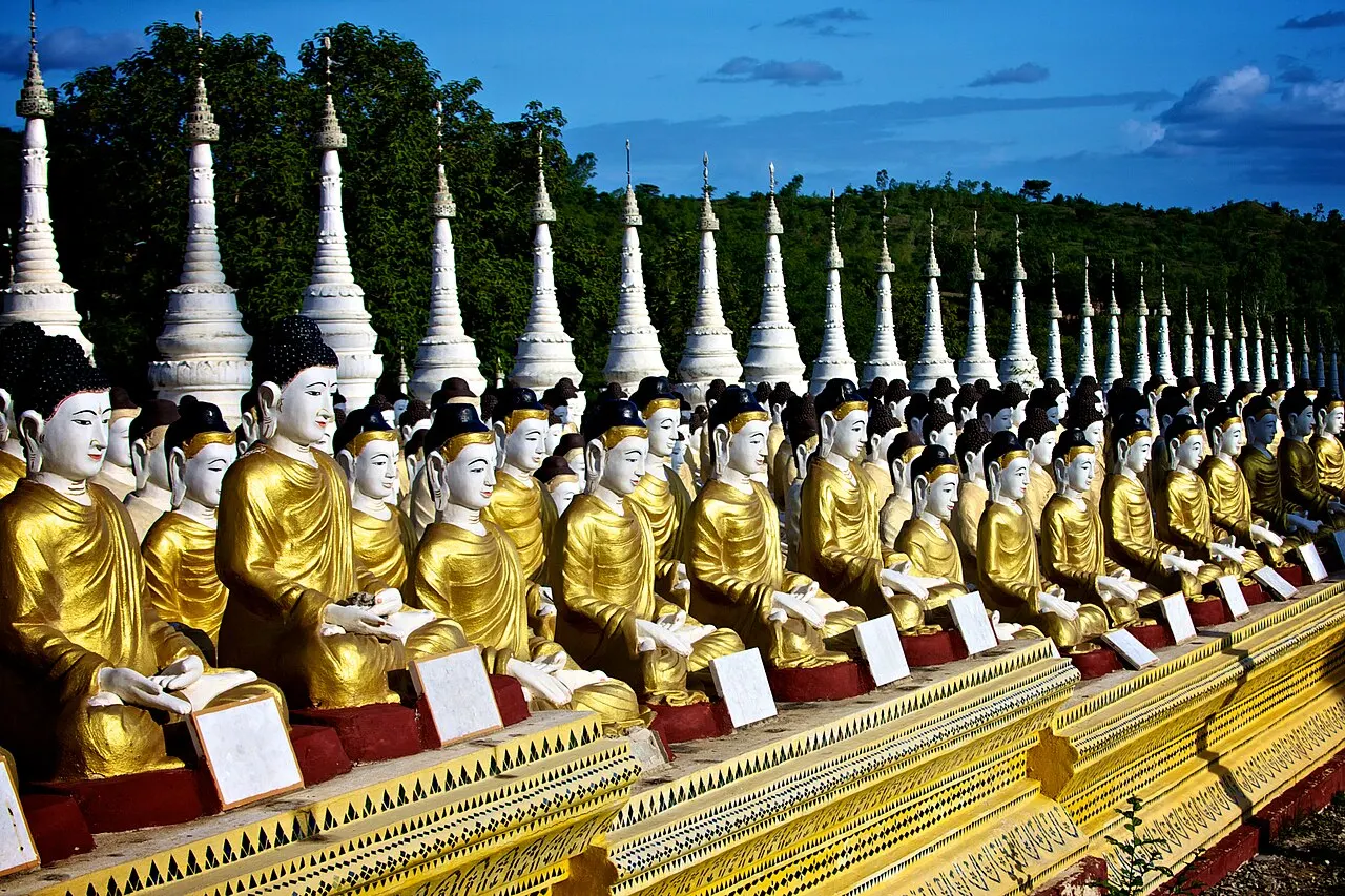 Bodhi Tahtaung Buddha Garden, Monywa, Sagaing Region, Myanmar