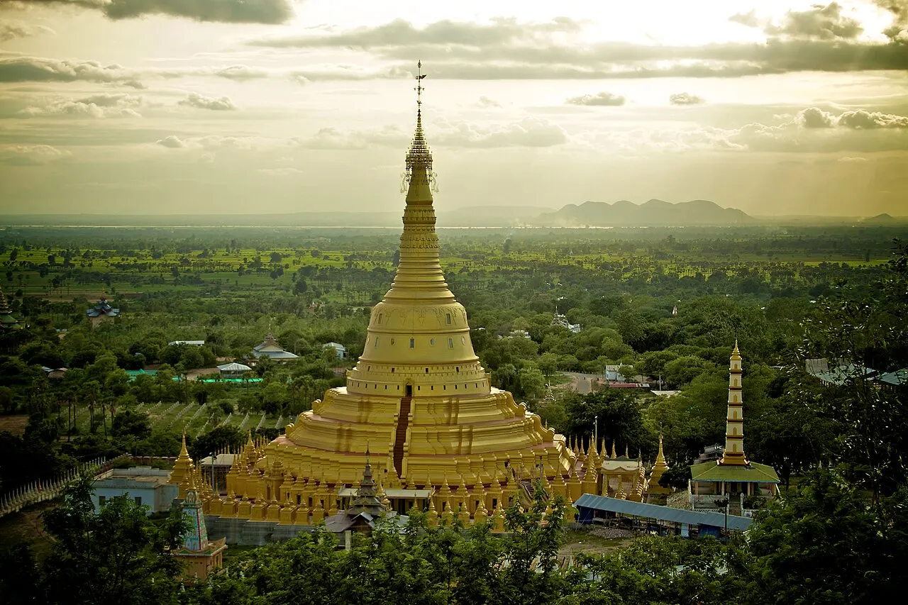 Aung Sekkya Pagoda, Monywa, Sagaing Region, Myanmar