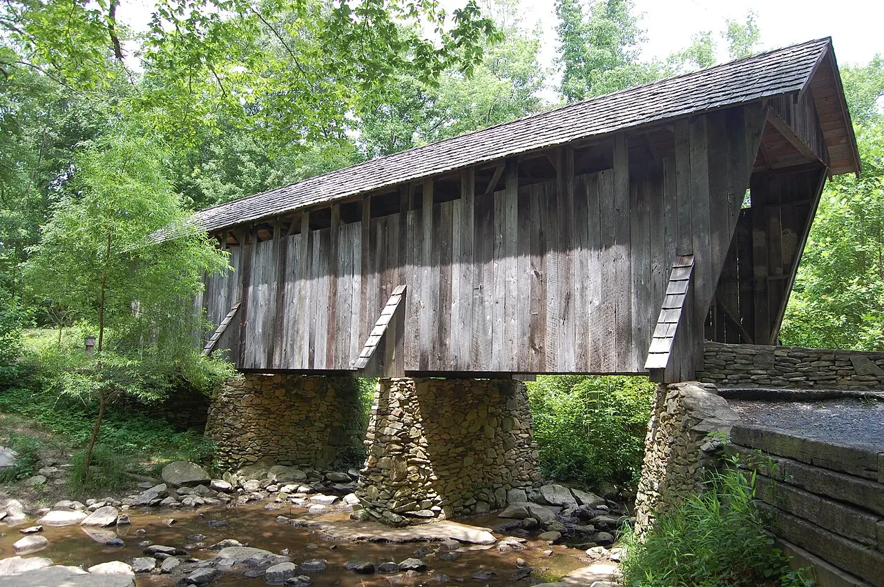 Pisgah Covered Bridge, Asheboro, North Carolina, United States