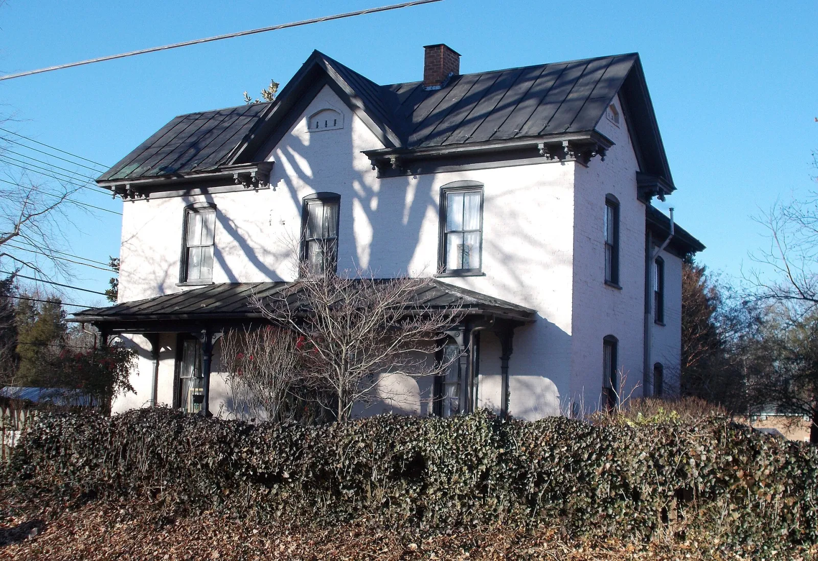 Isaac Harrison McKaughan House Kernersville NC Jan 2015, North Carolina