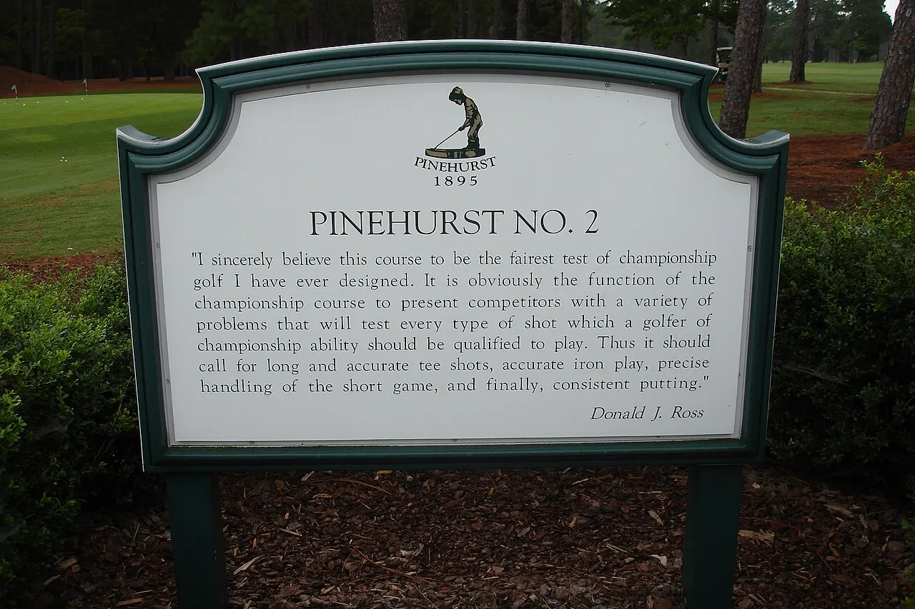 Pinehurst No. 2, Pinehurst, North Carolina, United States