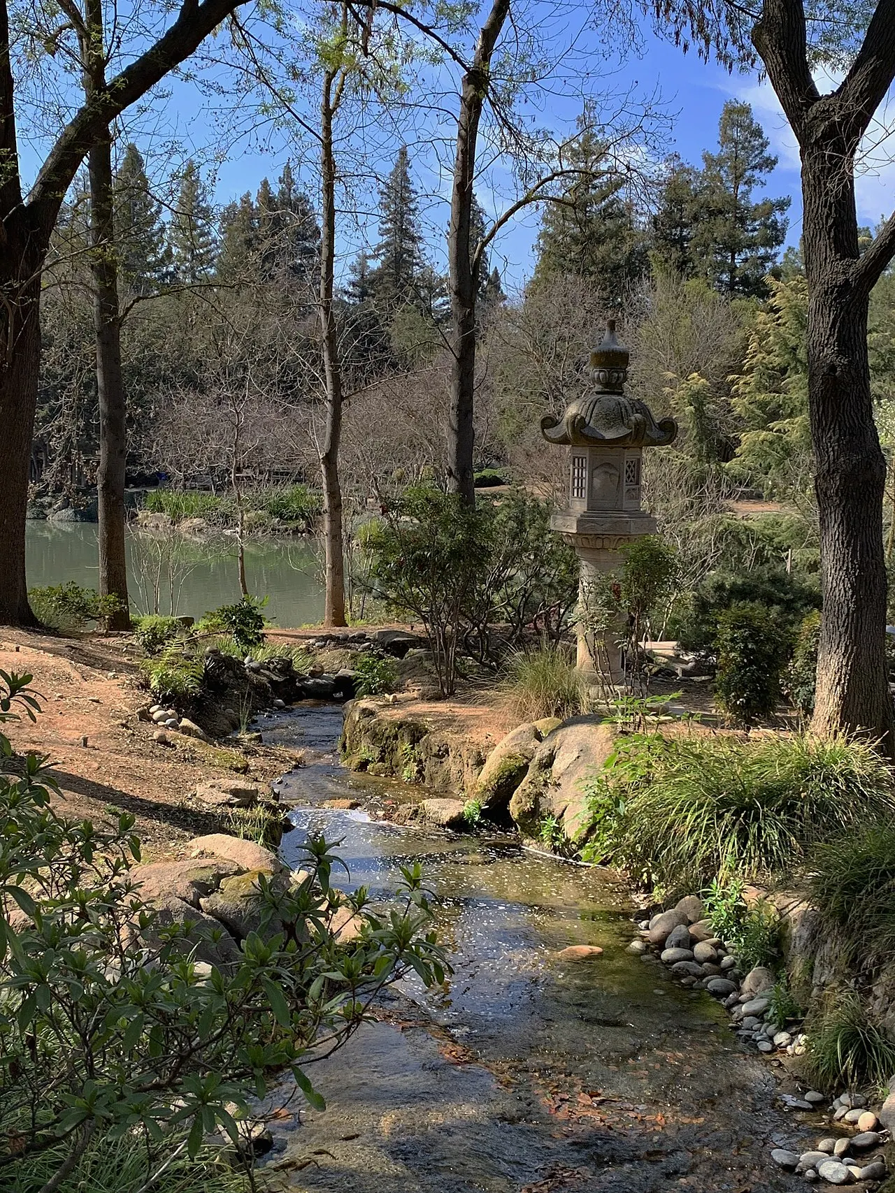 Woodward Park and Shinzen Japanese Garden, Fresno, California, United States