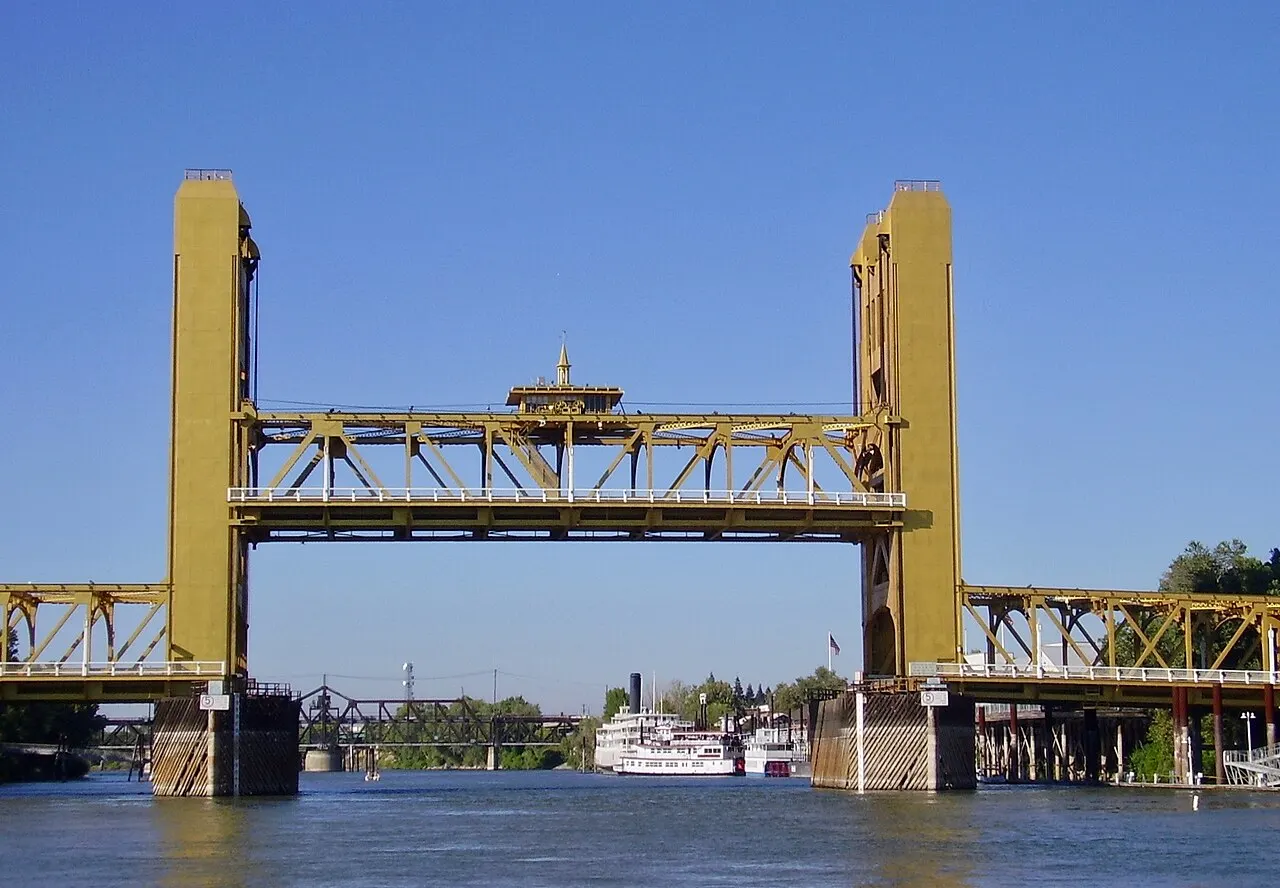 Tower Bridge, Sacramento, California, United States