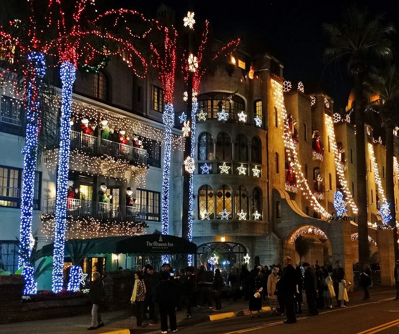 Mission Inn Festival of Lights, Riverside, California, United States