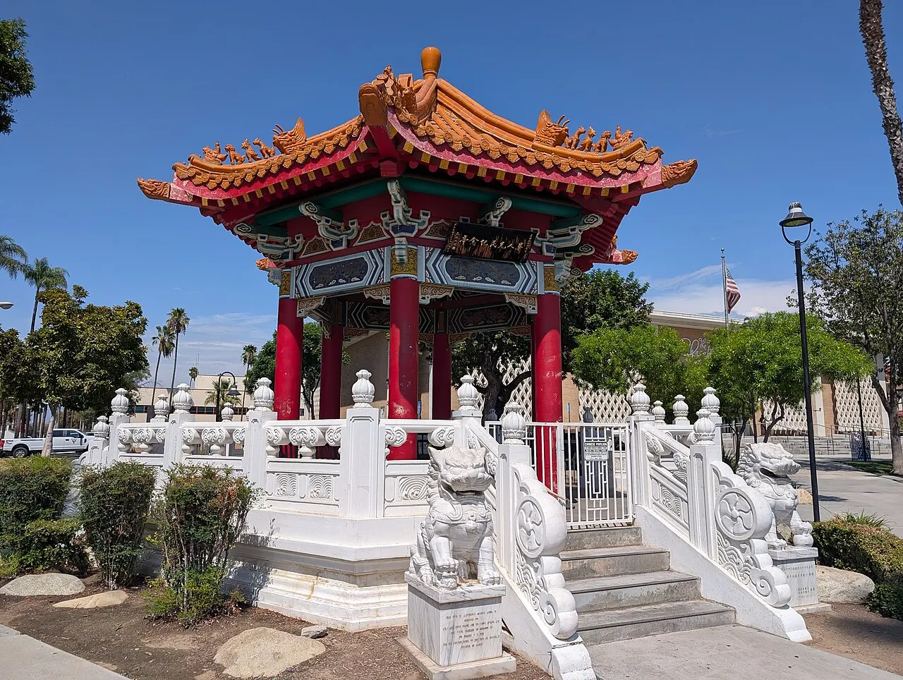 Chinese Memorial Pavilion, Riverside, California, United States