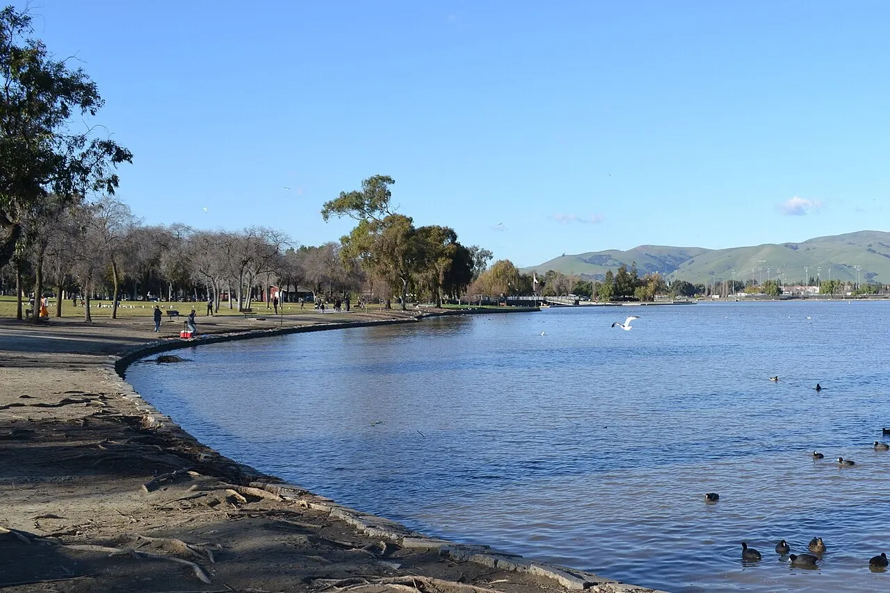 Central Park and Lake Elizabeth, Fremont, California, United States
