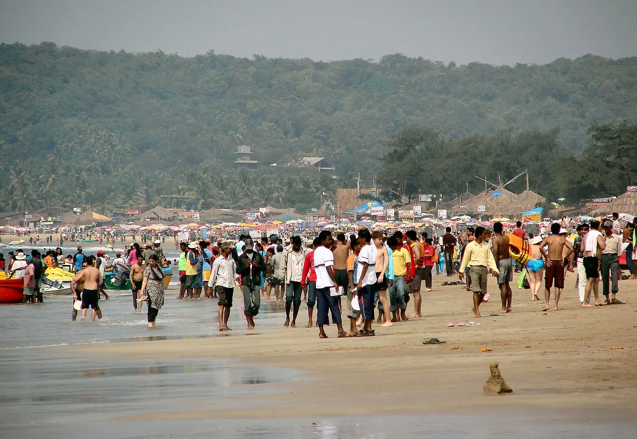 Calangute, Baga and Candolim, Goa, India
