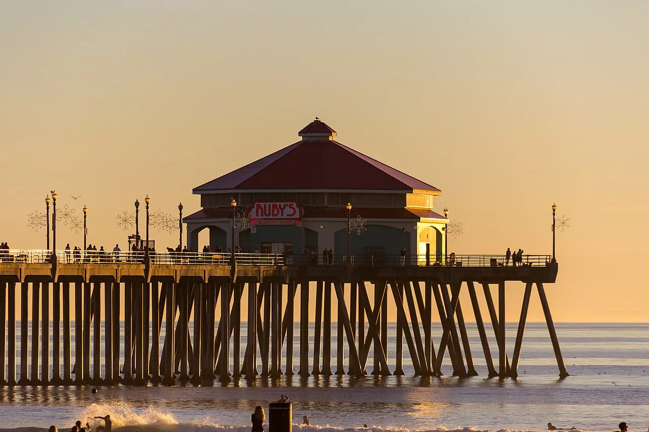 Huntington Beach Pier, Huntington Beach, California, United States