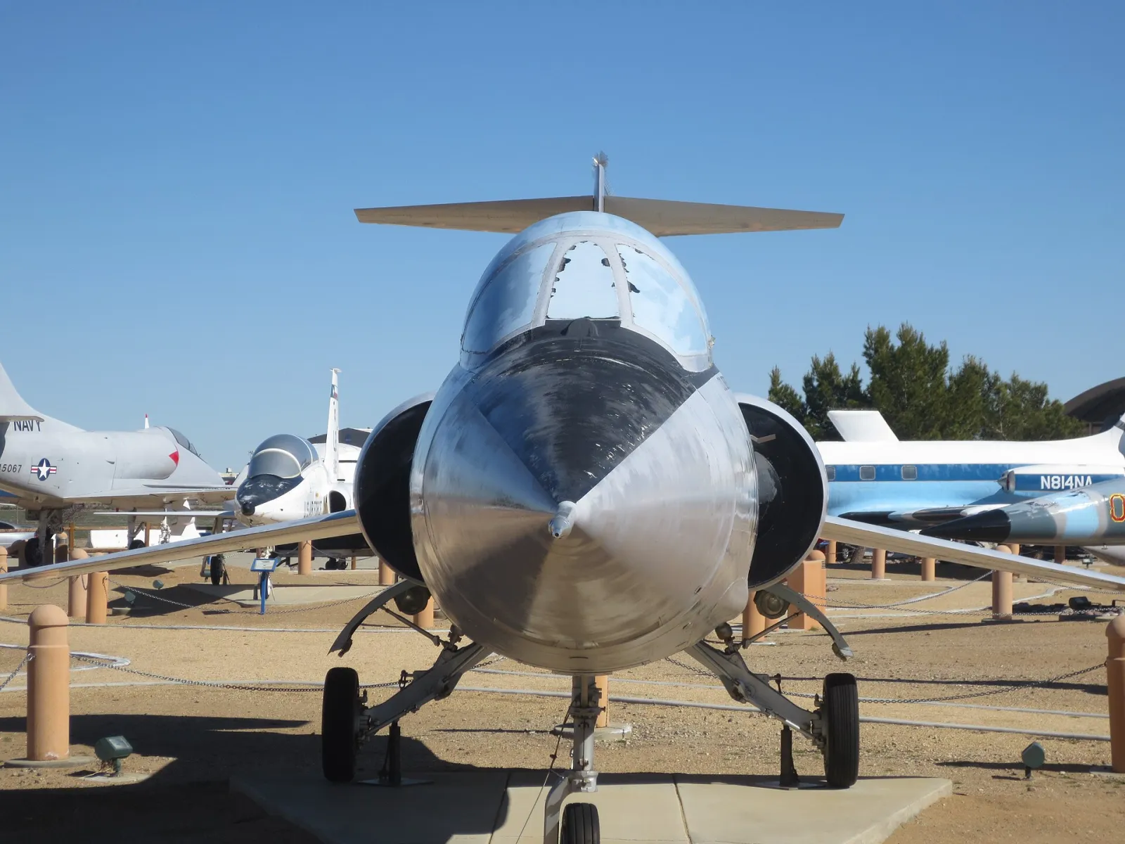 F 104 Starfighter at Joe Davie Heritage Airpark, Palmdale, California