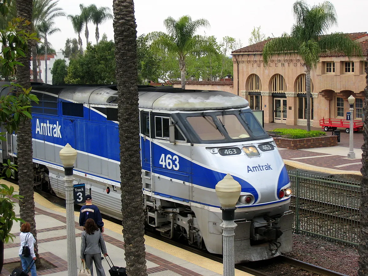 Fullerton Santa Fe Depot, Fullerton, California, United States