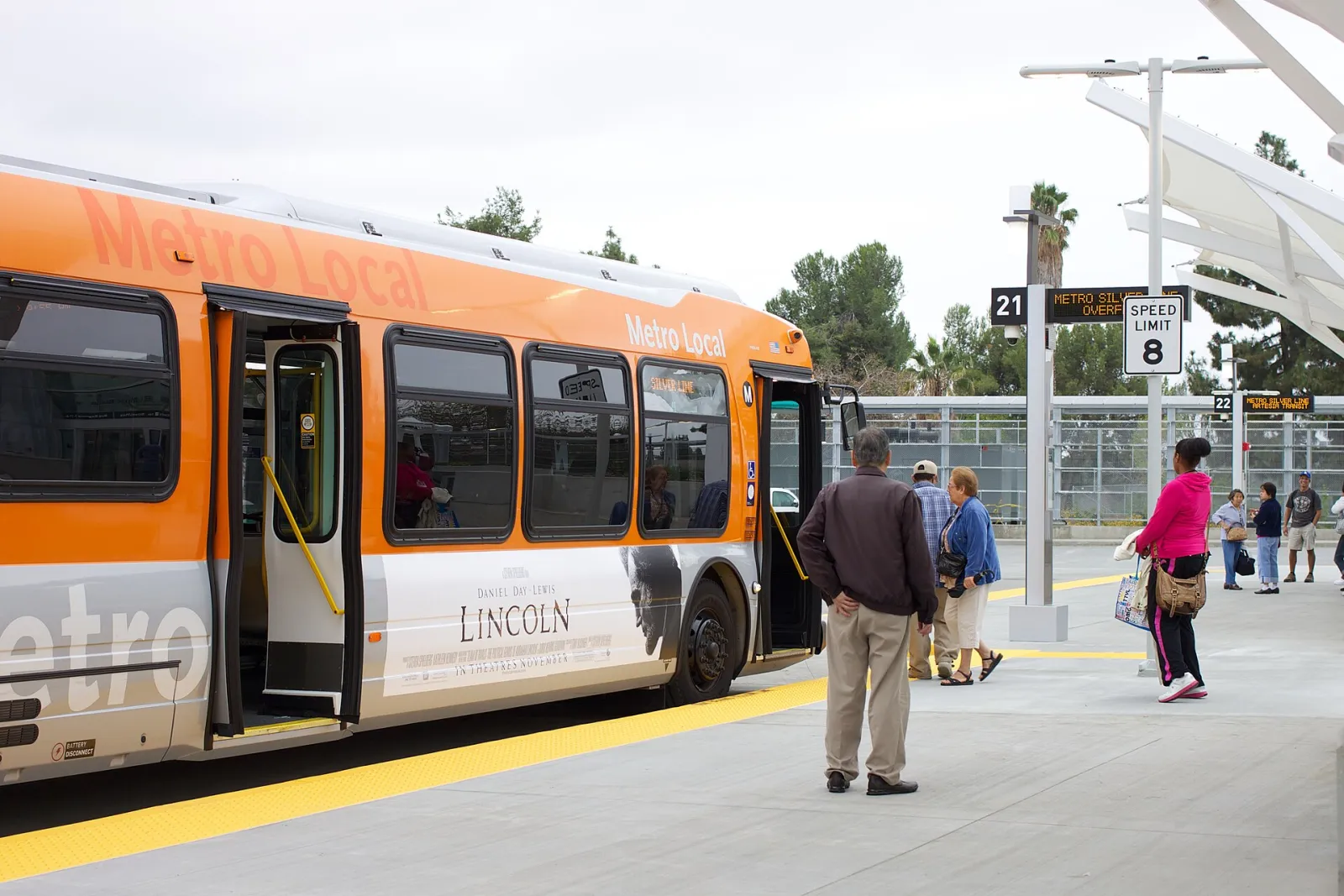 Silver Line at El Monte, California