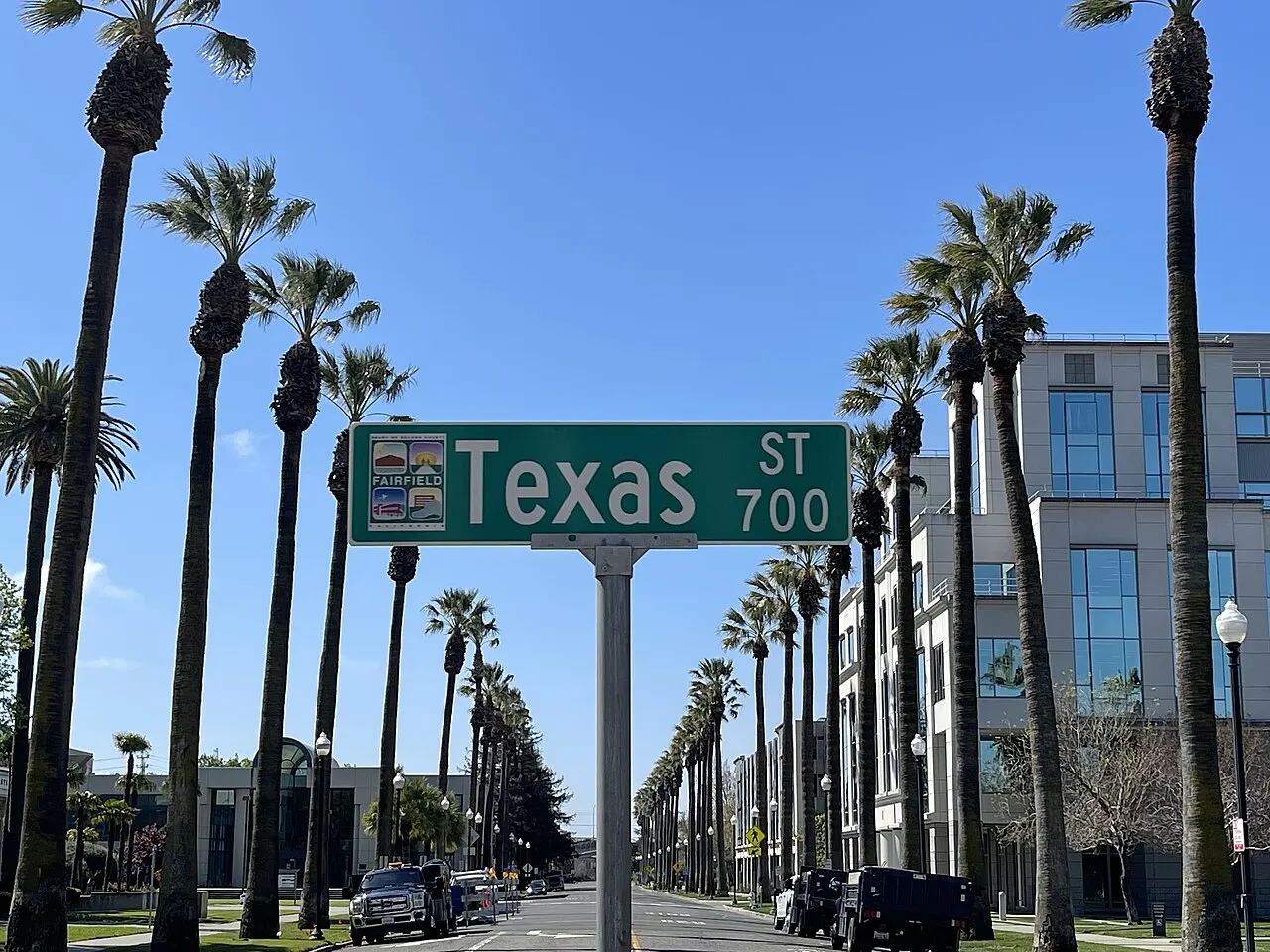 Downtown Texas Street, Fairfield, California, United States