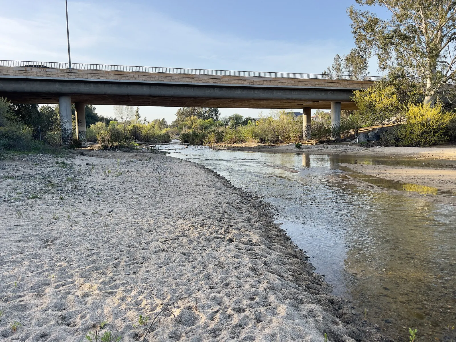 Vineyard Pkwy Bridge Over Murrieta Creek, California
