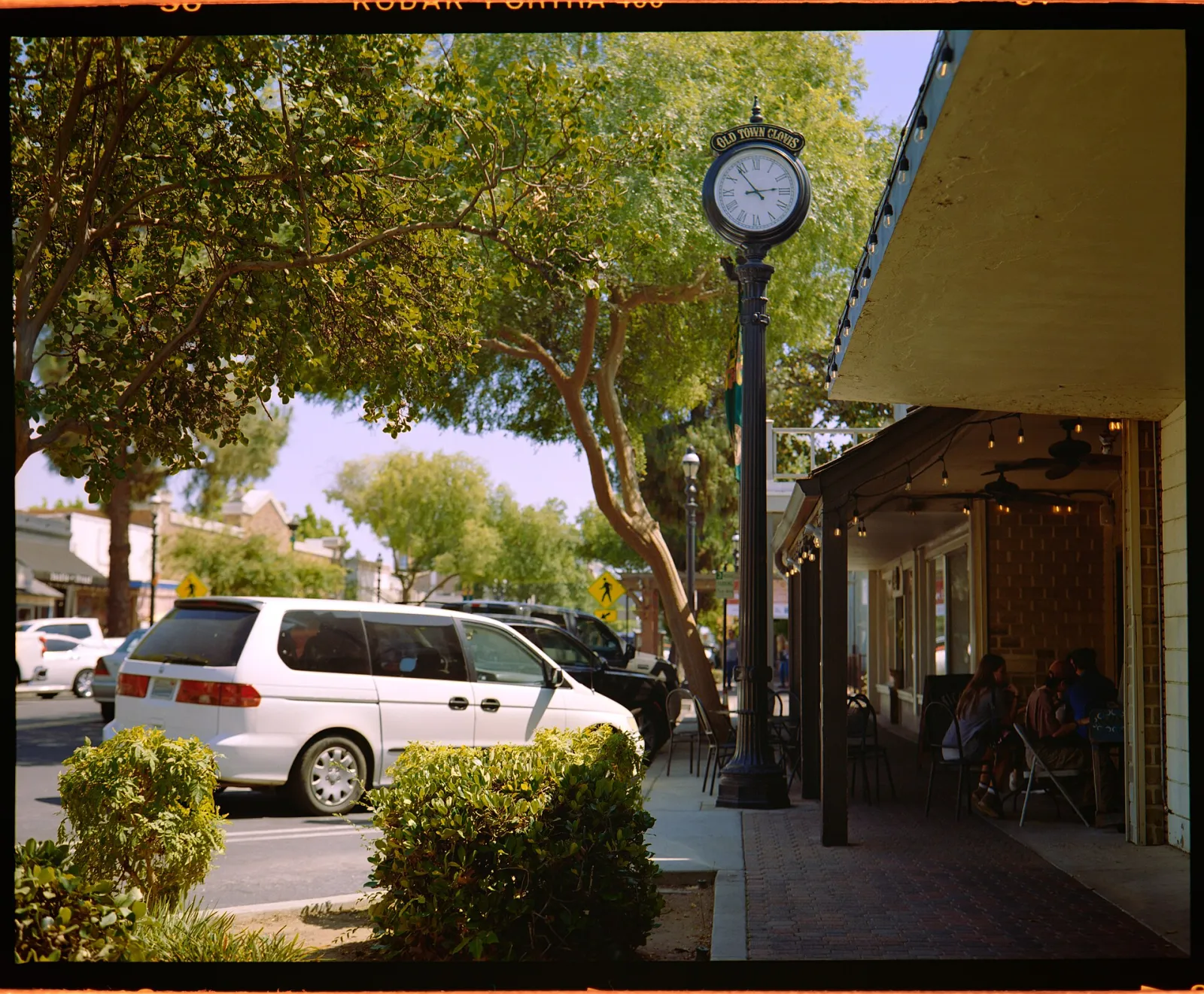 Clovis Old Town Clock, California
