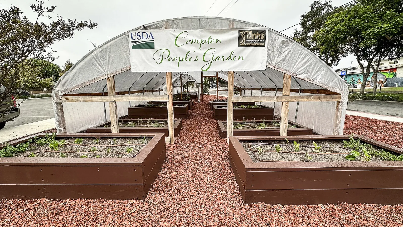 The People's Garden, Compton, California
