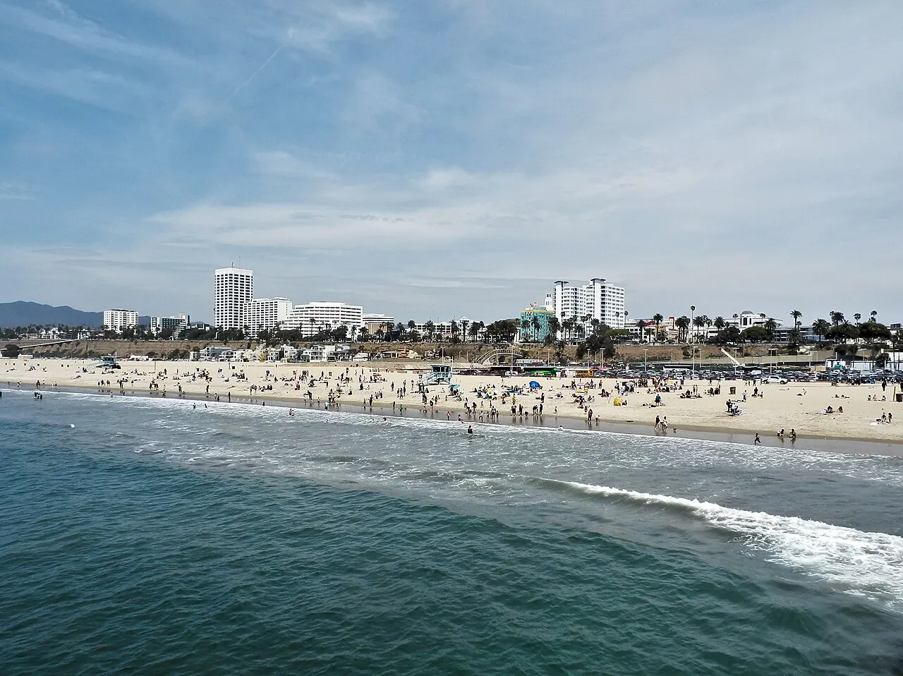 Santa Monica State Beach, Santa Monica, California, United States