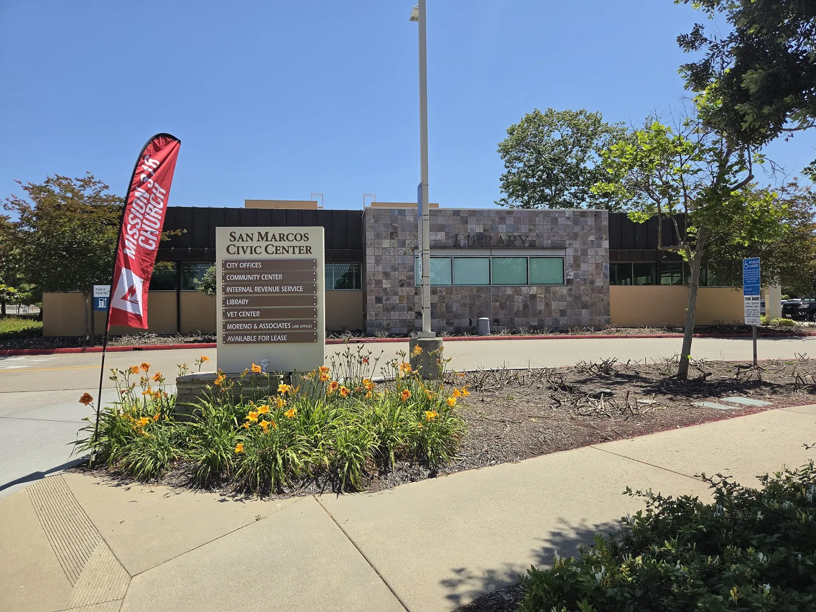 San Marcos Library West, California