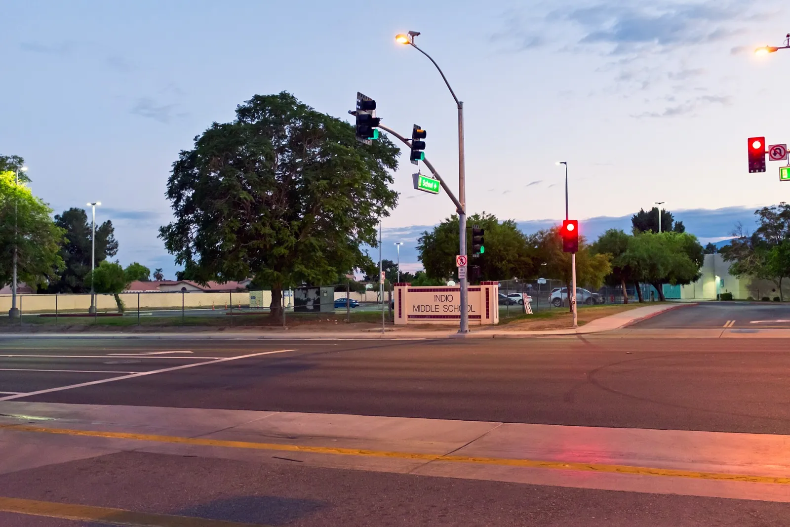 Indio Middle School, in Indio, California, California