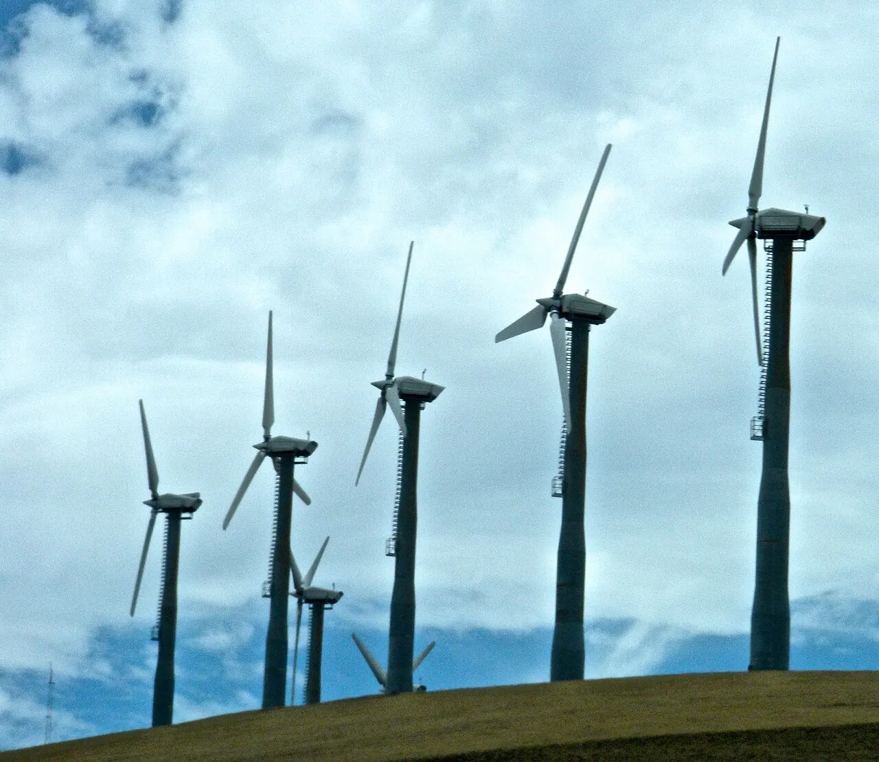 Altamont Pass Wind Farm, Tracy, California, United States