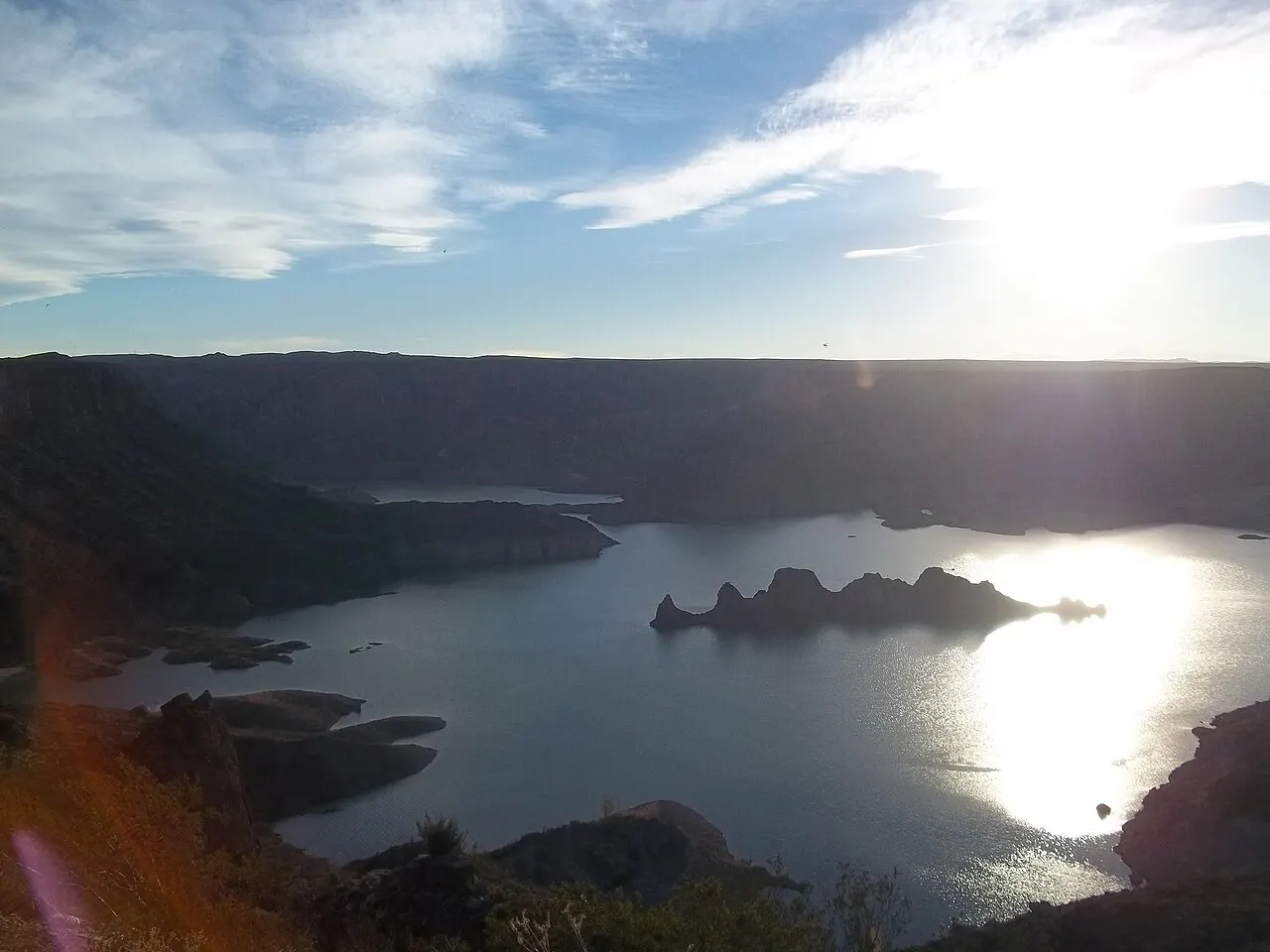 Valle Grande Reservoir, San Rafael, Mendoza, Argentina