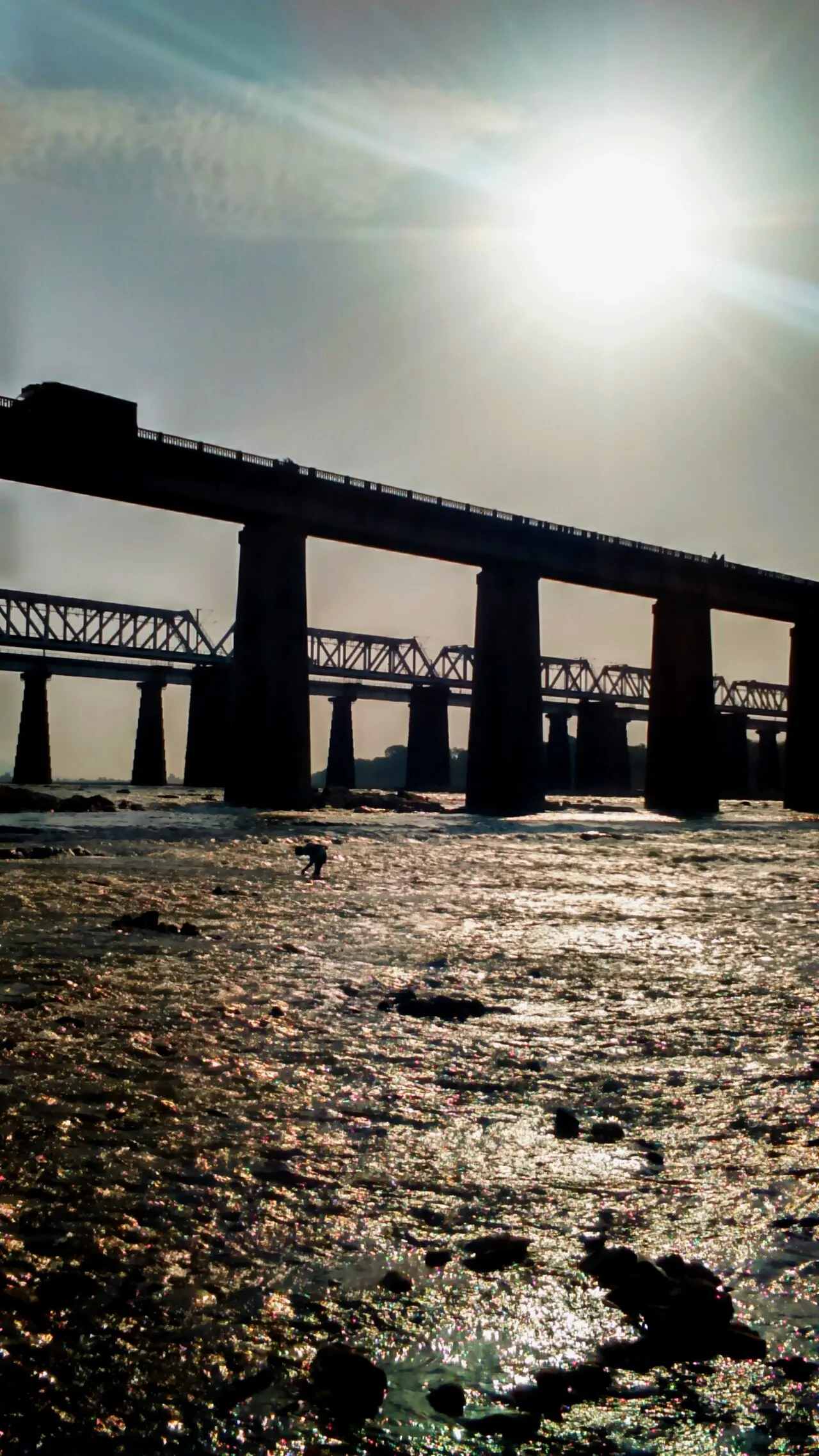 Narmada Bridge, Narmadapuram, Narmadapuram, Madhya Pradesh, India