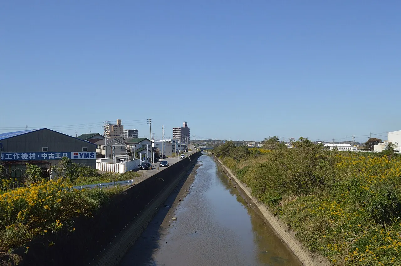 Handa Canal, Handa, Aichi, Japan
