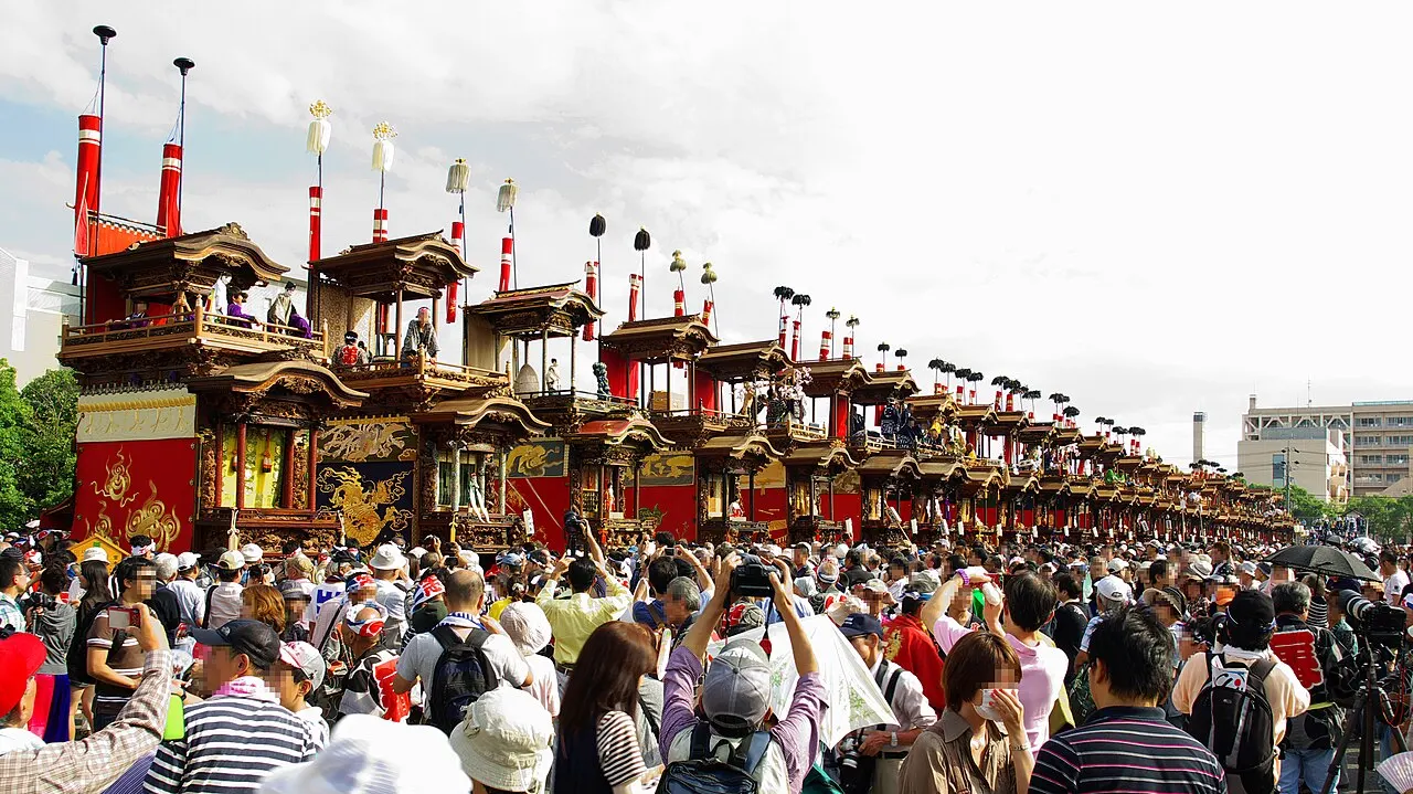 Handa Dashi Festival, Handa, Aichi, Japan