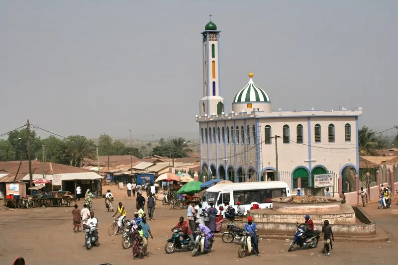 Grand Market Mosque of Sokodé, Sokodé, Centrale, Togo