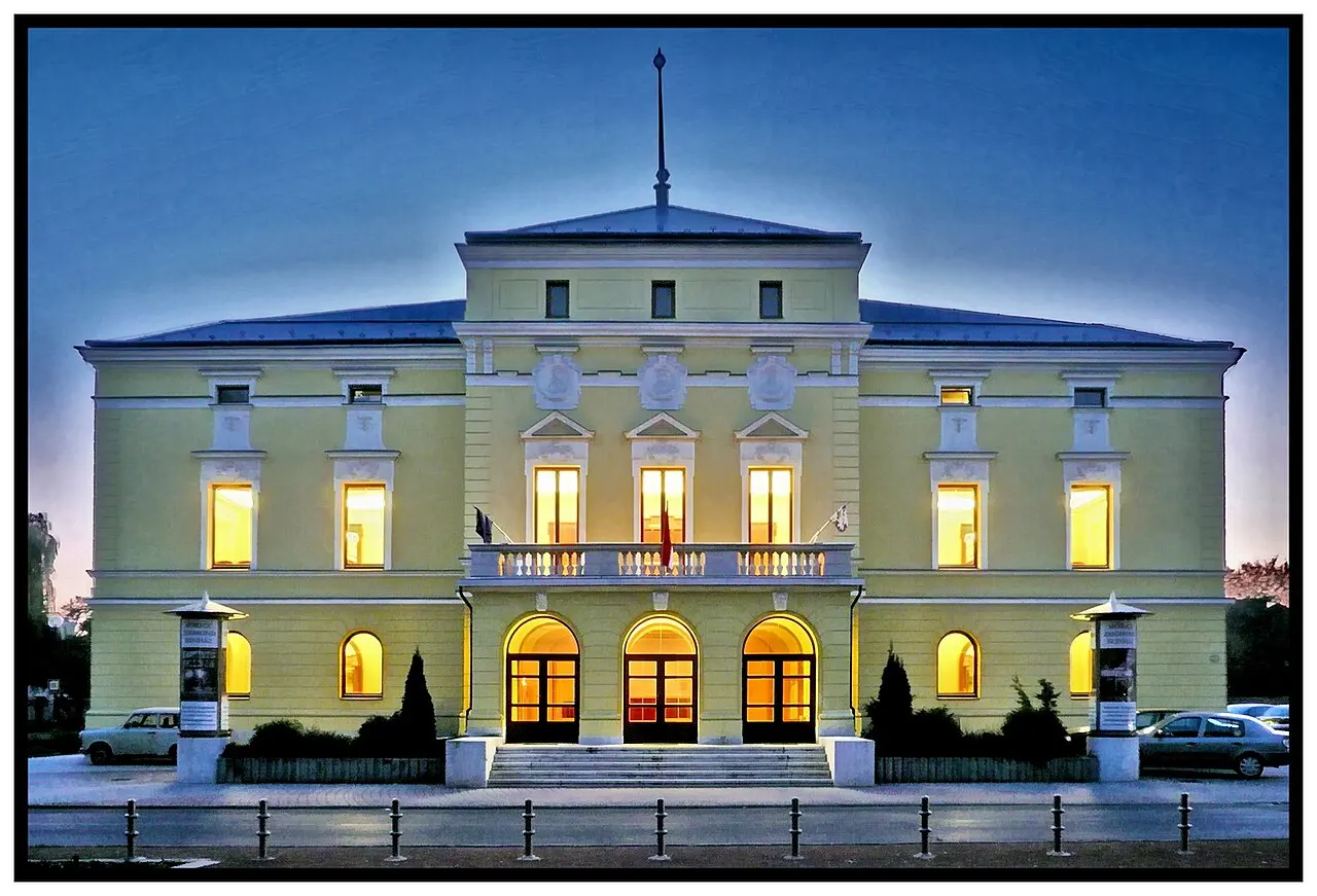 Móricz Zsigmond Theatre, Nyíregyháza, Szabolcs-Szatmár-Bereg, Hungary