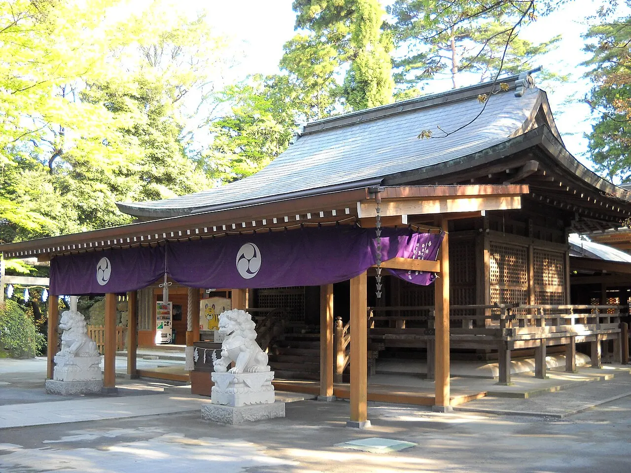 Karasawayama Shrine, Sano, Tochigi, Japan