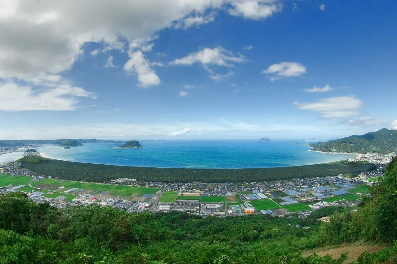 Niji-no-Matsubara, Karatsu, Saga, Japan