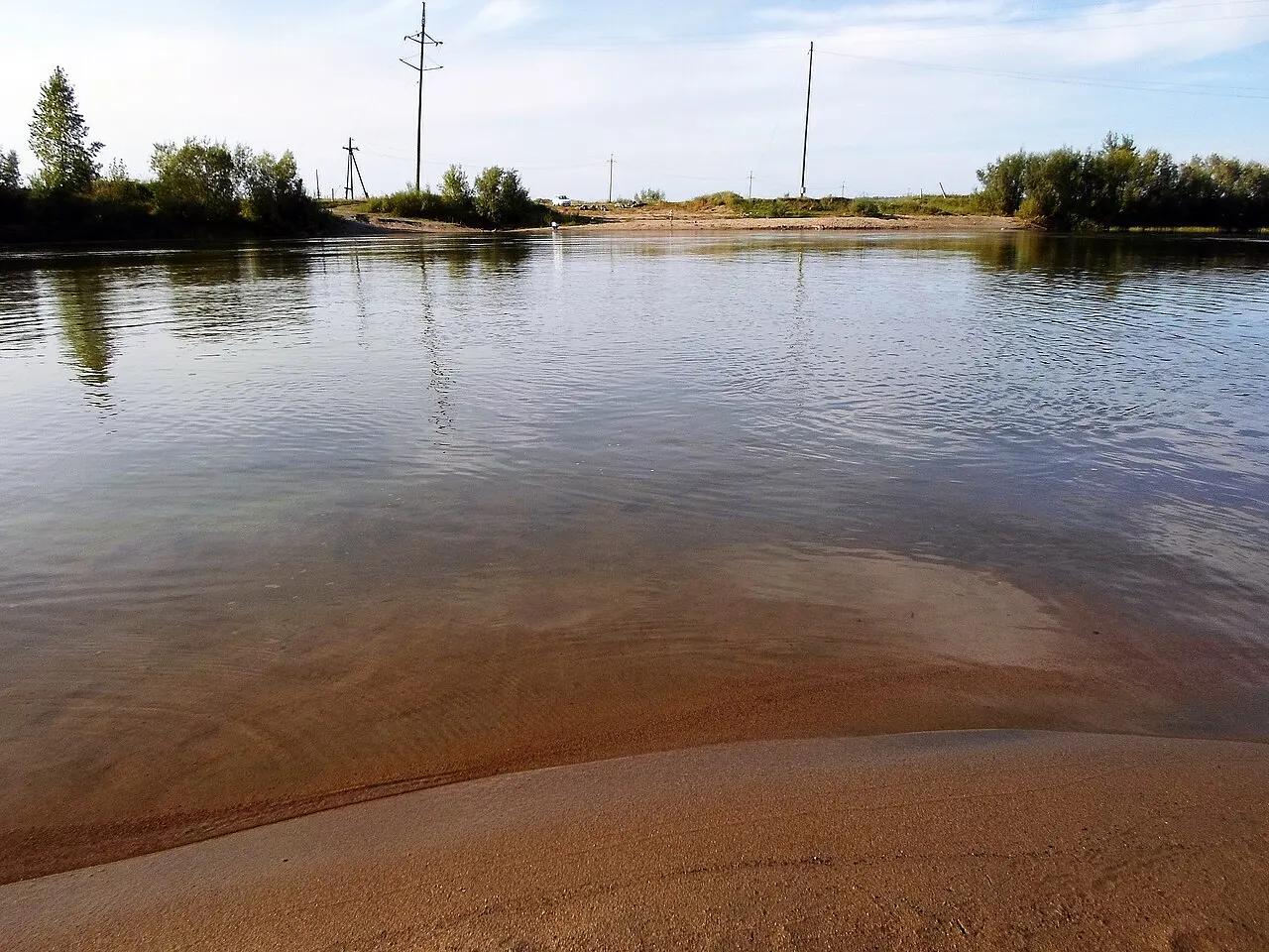 Chulym River (Achinsk), Achinsk, Krasnoyarsk Krai, Russia
