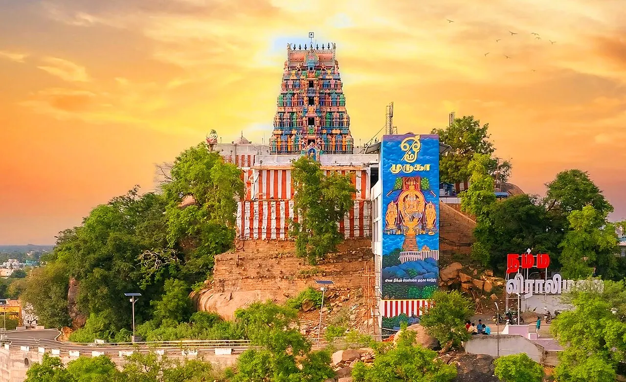 Viralimalai Murugan Temple, Pudukkottai, Tamil Nadu, India