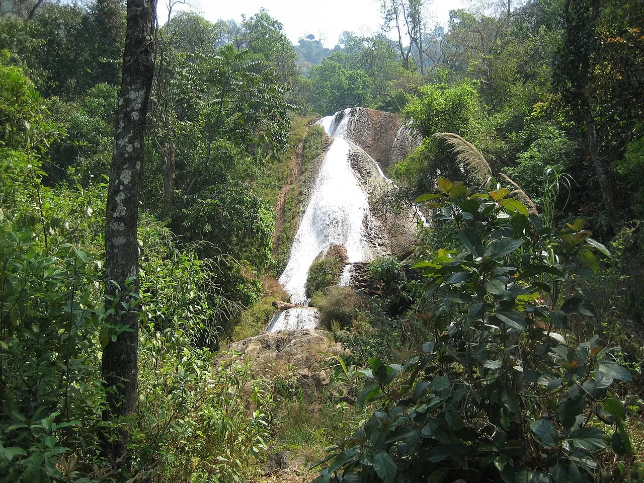 Dat Taw Gyaint Waterfall, Pyin Oo Lwin, Mandalay Region, Myanmar