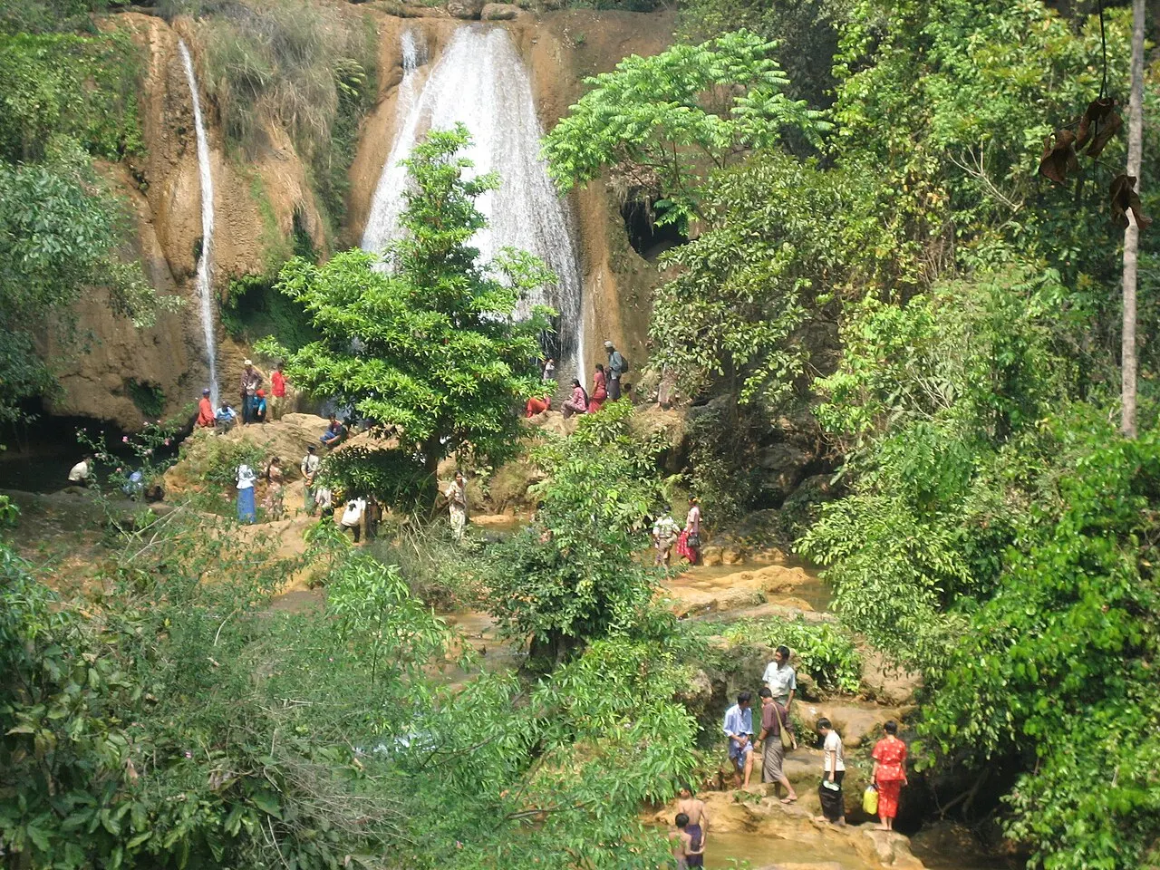 Pwe Kauk Falls, Pyin Oo Lwin, Mandalay Region, Myanmar