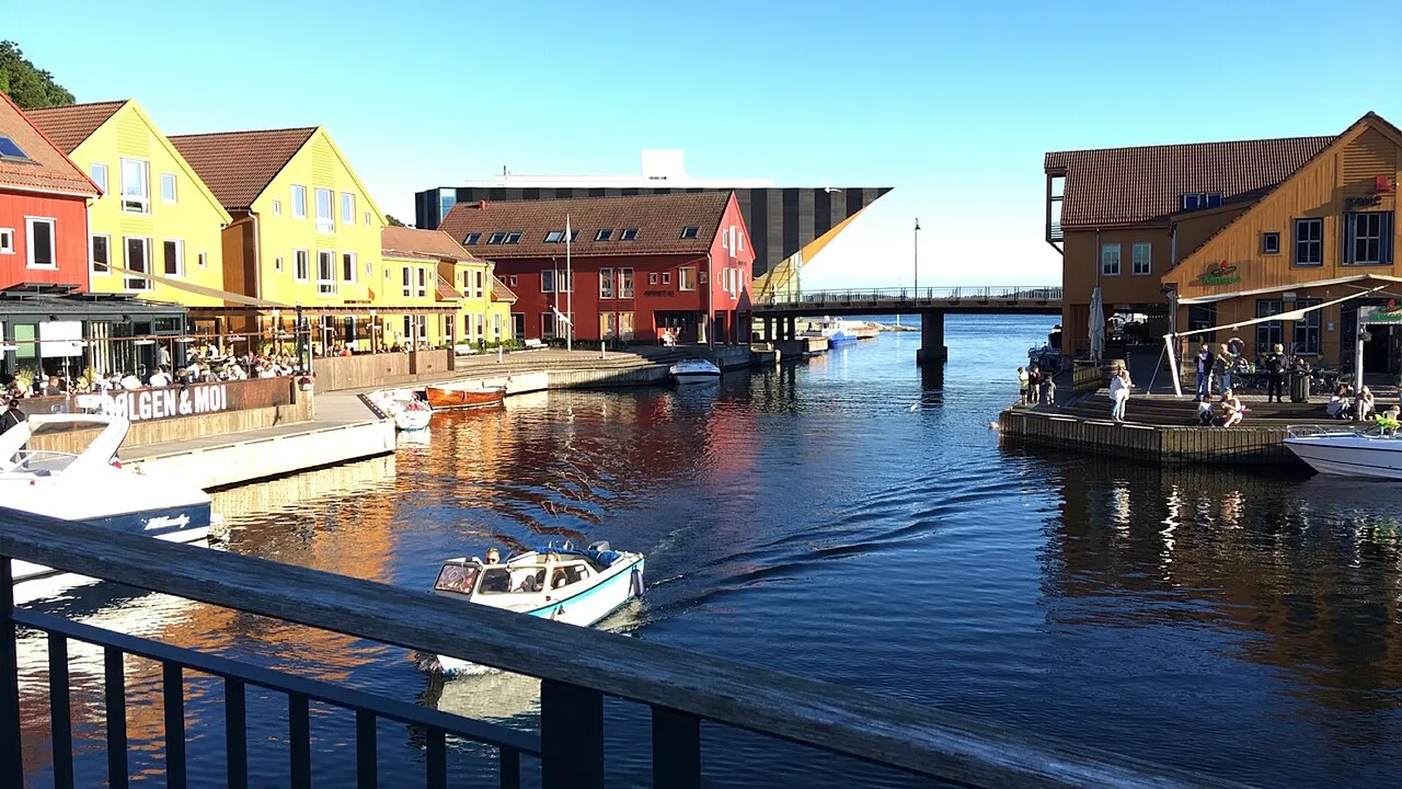 Fiskebrygga Kristiansand, Kristiansand, Agder, Norway