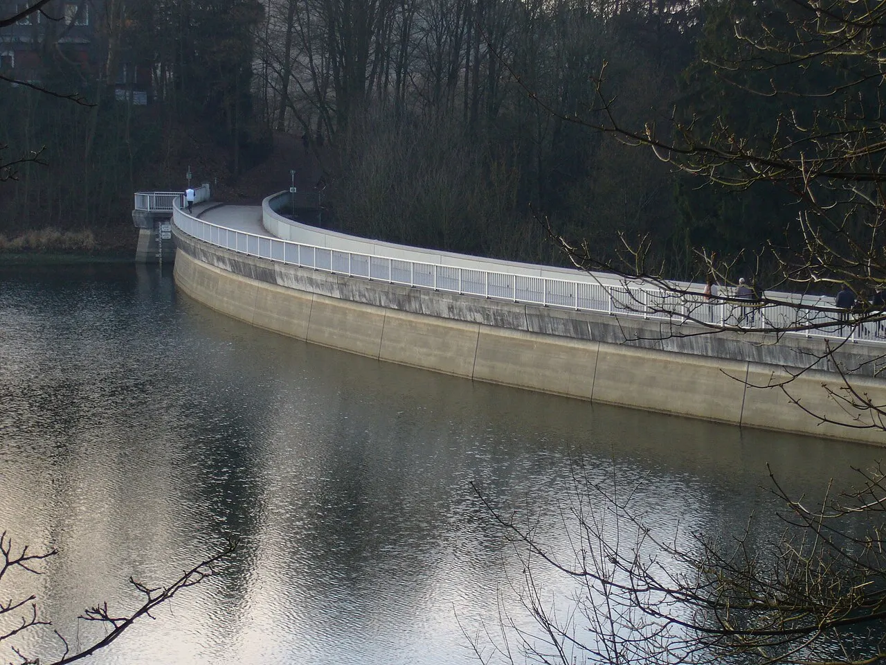 Eschbachtalsperre, Remscheid, North Rhine-Westphalia, Germany