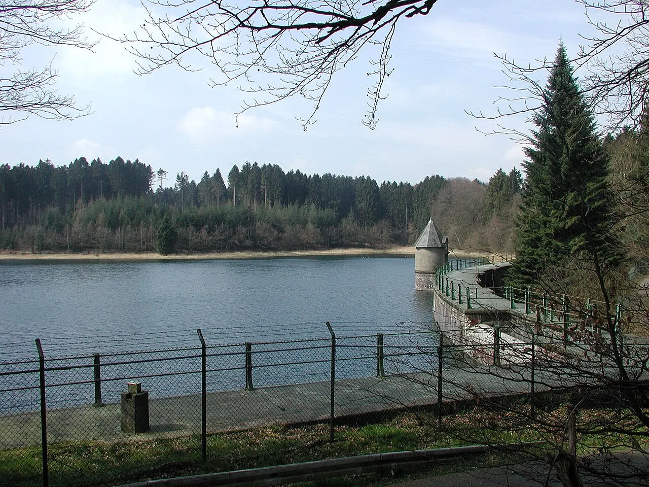 Panzertalsperre, Remscheid, North Rhine-Westphalia, Germany