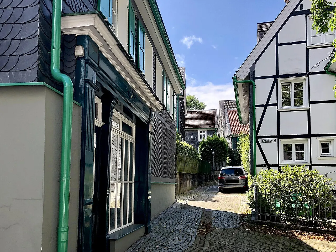 Lennep Old Town, Remscheid, North Rhine-Westphalia, Germany