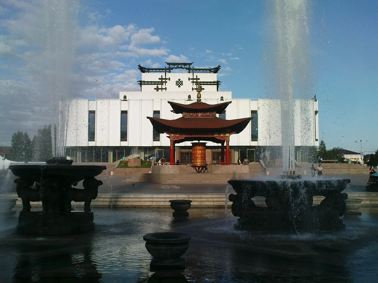 National Theatre of Tuva, Kyzyl, Republic of Tyva, Russia