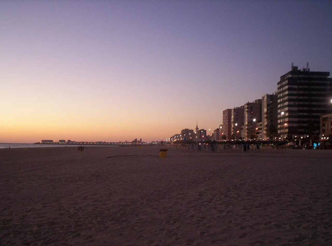 Playa de la Victoria, Cadiz, Andalusia, Spain