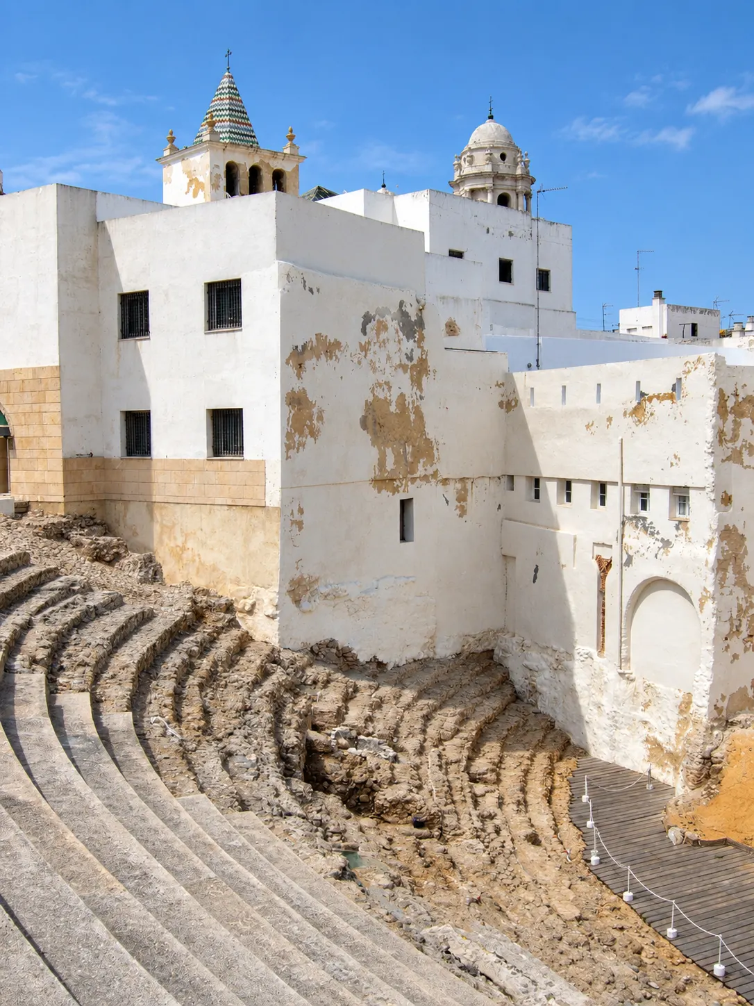 Roman Theatre of Cádiz, Cadiz, Andalusia, Spain