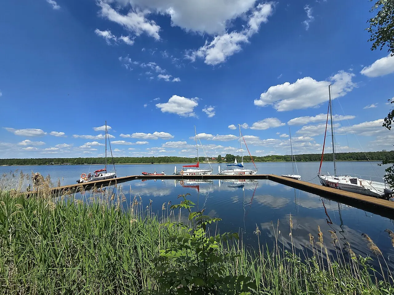 Pogoria I Lake, Dąbrowa Górnicza, Silesia, Poland