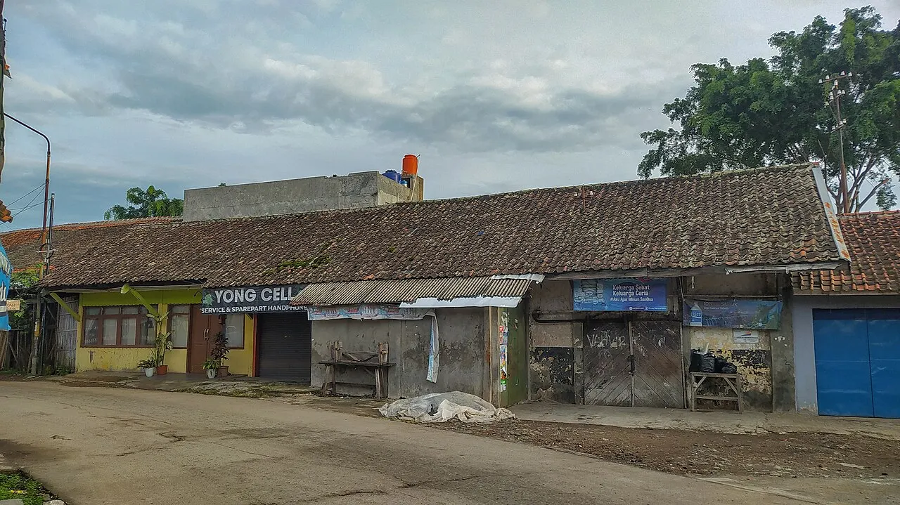 Former Soreang Railway Station, Soreang, West Java, Indonesia