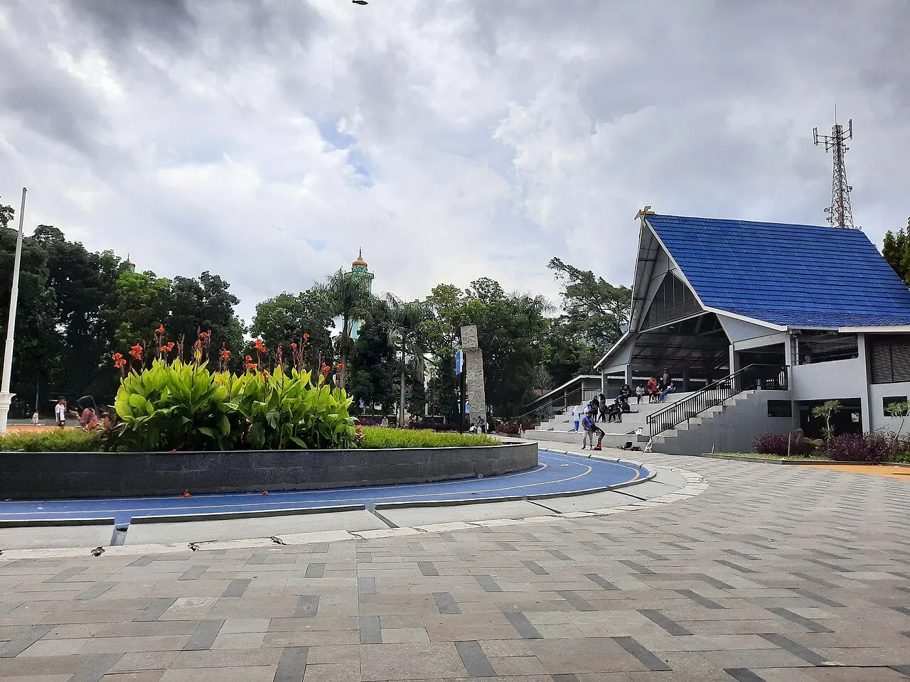Alun-Alun Soreang, Soreang, West Java, Indonesia