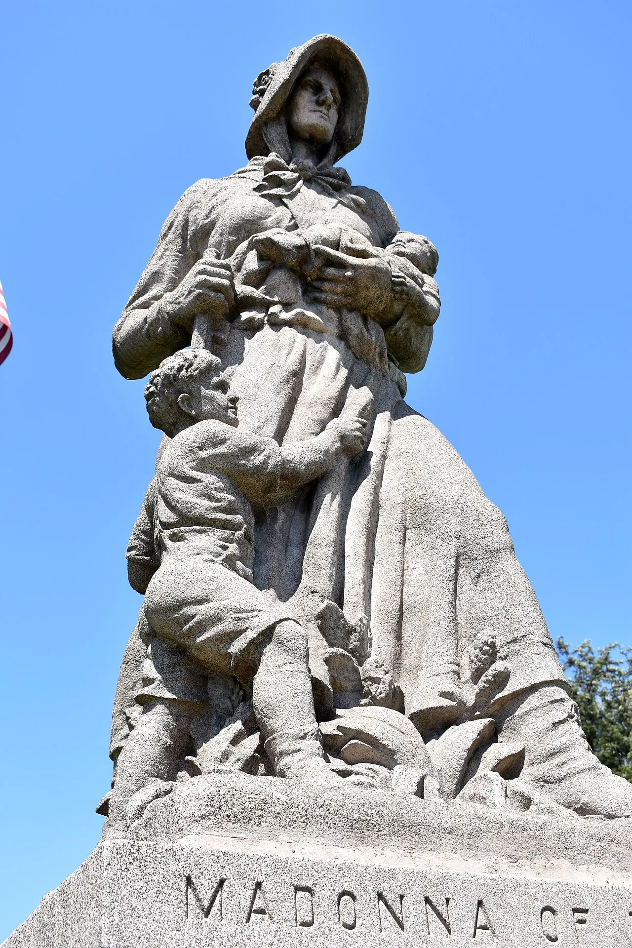 Madonna of the Trail, Upland, California, United States