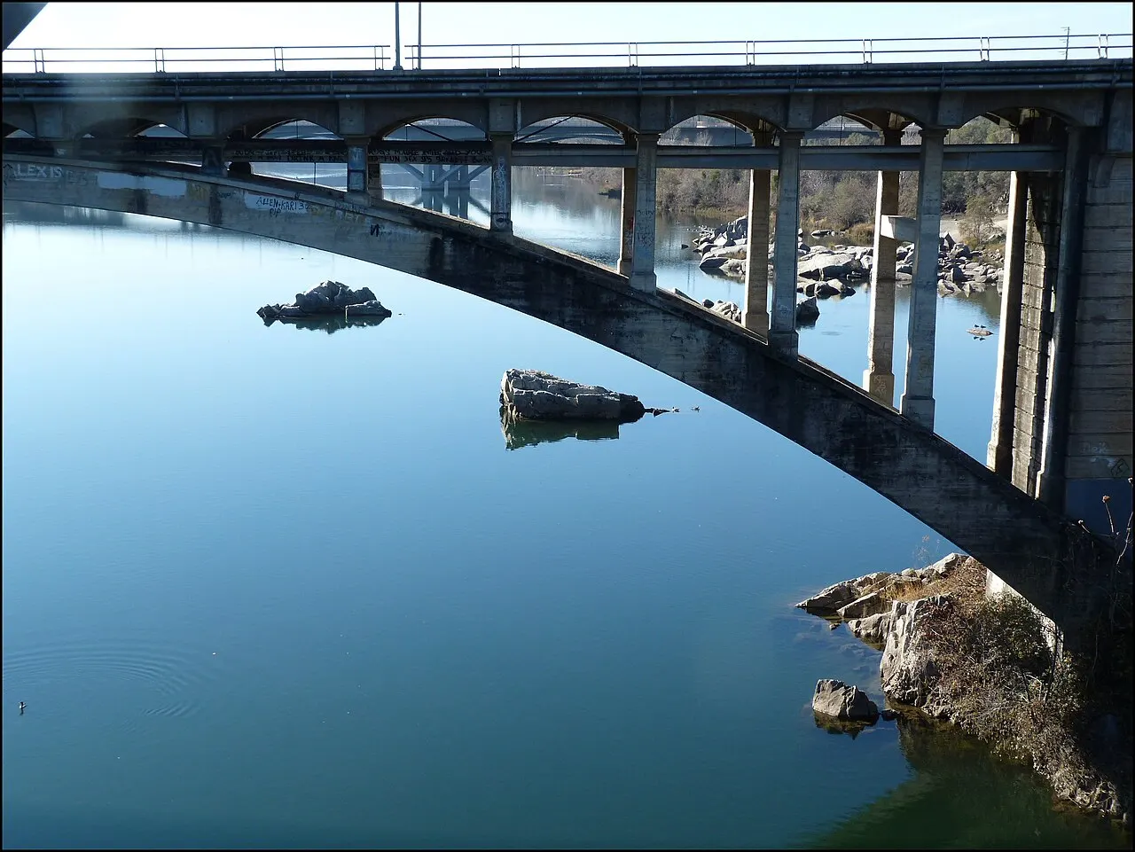 Folsom Rainbow Bridge, Folsom, California, United States